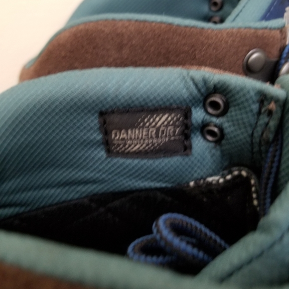 NEW Danner 200g Hiking Boots Green Brown 37341 10D - Picture 7 of 9